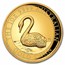 2021 Australia 1 oz Gold Swan Proof (HR, w/Box)