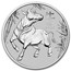 2021 Australia 1 oz Platinum Lunar Ox BU (Series III)