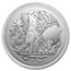 2021 Australia 1 oz Silver $1.00 Coat of Arms BU