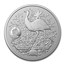 2021 Australia 1 oz Silver $1.00 Coat of Arms BU