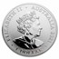2021 Australia 1 oz Silver $1 Fraser's Dolphin BU