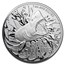 2021 Australia 1 oz Silver $1 Great White Shark BU