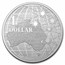 2021 Australia 1 oz Silver Beneath the Southern Sky BU