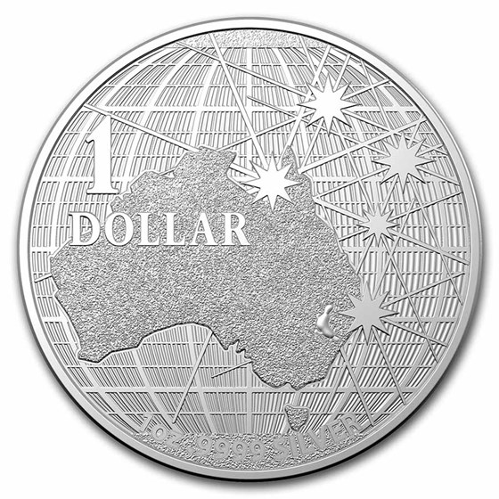 2021 Australia 1 oz Silver Beneath the Southern Sky BU 2021 Australia 1 oz Silver Beneath the Southern Sky BU