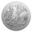 2021 Australia 1 oz Silver Coat of Arms MS-70 PCGS (FS)