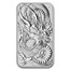 2021 Australia 1 oz Silver Dragon Rectangular Coin BU