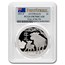 2021 Australia 1 oz Silver Lunar Ox PR-70 PCGS (FS)