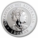 2021 Australia 1 oz Silver Swan BU 2021 Australia 1 oz Silver Swan BU