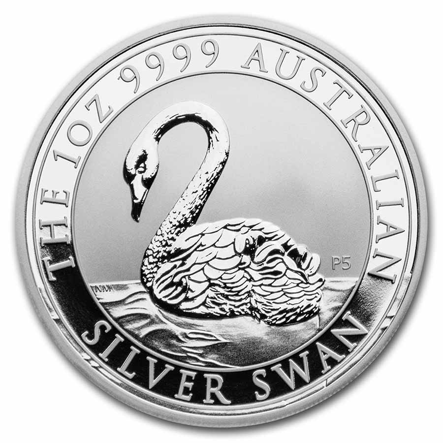 SKU#166836 ER 2018 Australia 1 oz Silver Swan PF-70 NGC 