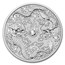 2021 Australia 10 oz Silver Double Dragon BU