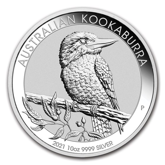2021 Australia 10 oz Silver Kookaburra BU 2021 Australia 10 oz Silver Kookaburra BU