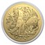 2021 Australia $100 1 oz Gold Coat of Arms BU