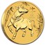 2021 Australia 2 oz Gold Lunar Ox BU (Series III)