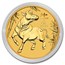 2021 Australia 2 oz Gold Lunar Ox BU (Series III)