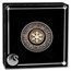 2021 Australia 2 oz Silver Christmas Wonderland Antiqued