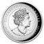 2021 Australia 2 oz Silver Proof High Relief Dragon