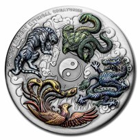 2021 Australia 5 oz Silver Mythical Creatures (Antiqued)