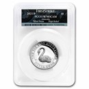 2021 Australia 5 oz Silver Swan PR-70 PCGS (FS, Swan Label)