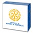 2021 Australia Silver $1 Centenary of Rotary Proof