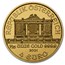 2021 Austria 1/25 oz Gold Philharmonic BU