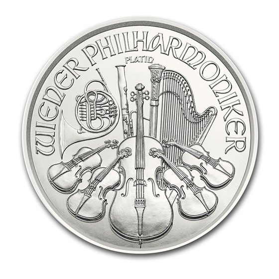 2021 Austria 1/25 oz Platinum Philharmonic BU 2021 Austria 1/25 oz Platinum Philharmonic BU