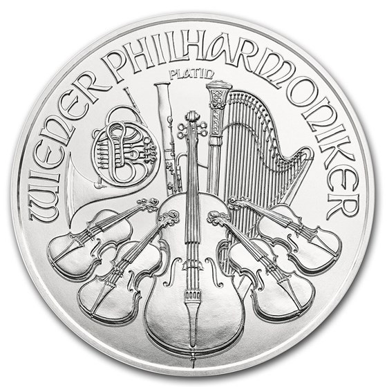 2021 Austria 1 oz Platinum Philharmonic BU 2021 Austria 1 oz Platinum Philharmonic BU