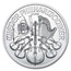 2021 Austria 1 oz Silver Philharmonic BU Coin Austrian Mint
