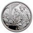 2021 Austria Proof Silver €10 Knights' Tales (Brotherhood)
