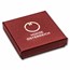 2021 Austria Proof Silver €10 Language of Flowers (Rose)