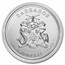 2021 Barbados 1 oz Silver Caribbean Octopus BU