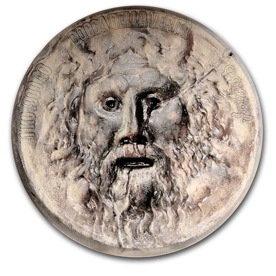 2021 Benin 1 kilo Silver Mouth of Truth 2021 Benin 1 kilo Silver Mouth of Truth