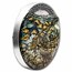 2021 Benin 1 kilo Silver Nature In Danger: Great Barrier Reef