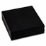 2021 Benin 1 oz Silver High Relief Cannabis Sativa Black-Dmg Box
