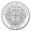 2021 Bhutan 1 oz Silver Lunar Ox BU