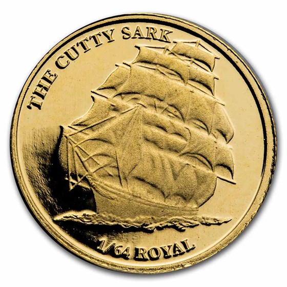 2021 BIOT 1/2 gram Gold Cutty Sark Cameo BU (w/Box & COA) 2021 BIOT 1/2 gram Gold Cutty Sark Cameo BU (w/Box & COA)