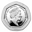 2021 BIOT Cupro-Nickel 50p Sea Creatures: Clown Triggerfish