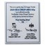 2021 BIOT Silver Proof 50p Sea Creatures: Clown Triggerfish
