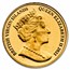 2021 BVI 1/2 gram Gold Flamingo Cameo Proof (w/Box & COA)