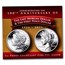 2021 BVI 1 oz Silver Morgan-Peace Dollar with Gold Plating