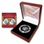 2021 BVI 2 oz Silver w/ Pearl Black Finish Morgan-Peace Dollar