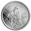 2021 Cameroon 1 oz Silver Mandrill BU