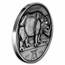 2021 Cameroon 2 oz Silver Albrecht Dürer: Rhinoceros