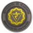 2021 Cameroon 2 oz Silver Antique Chakra; Manipura