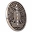 2021 Cameroon 2 oz Silver Antique Chakra; Manipura