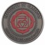 2021 Cameroon 2 oz Silver Antique Chakra; Muladhara
