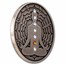 2021 Cameroon 2 oz Silver Antique Chakra; Swadhisthana