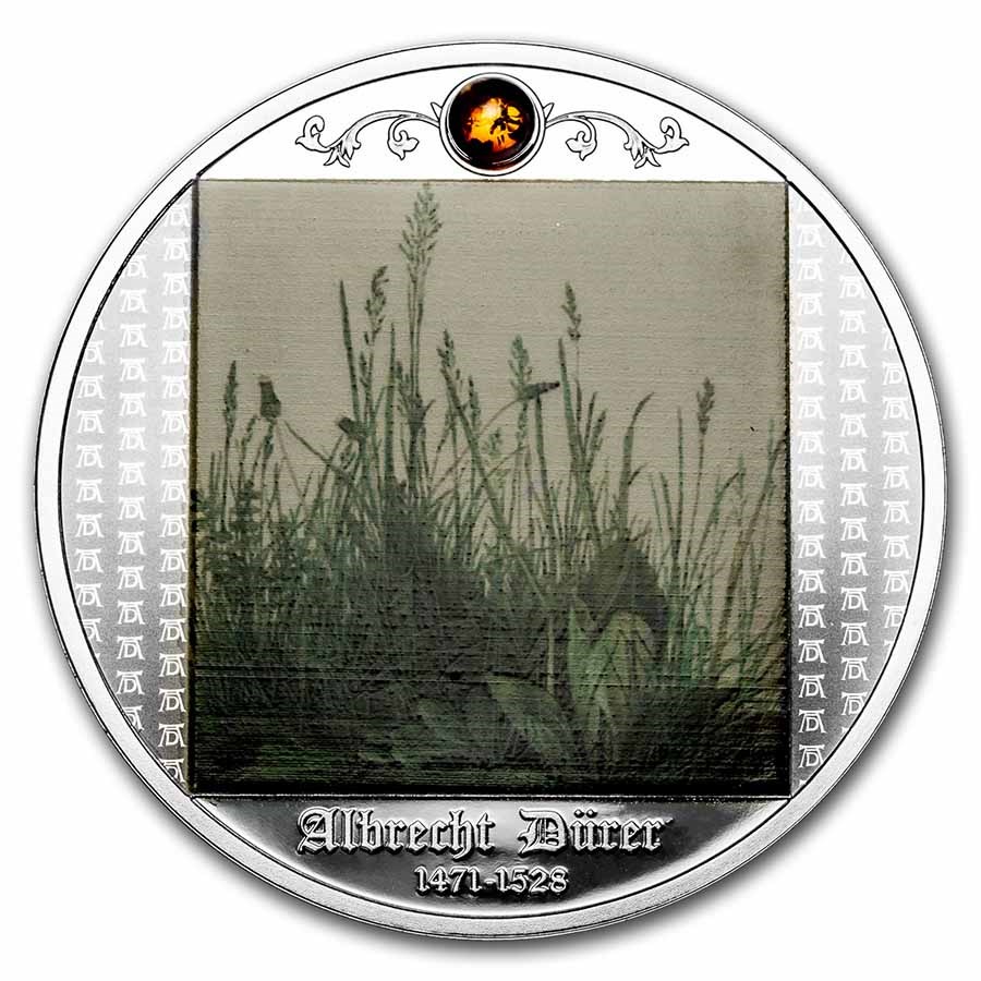 2021 Cameroon Silver Albrecht Dürer: The Great Piece of Turf