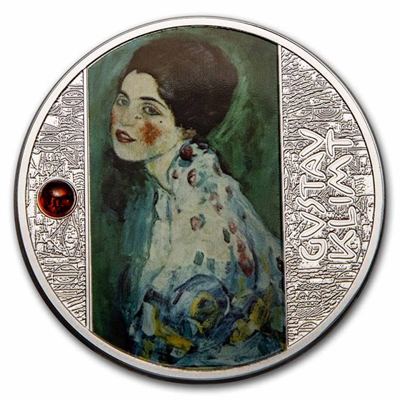 2021 Cameroon Silver Gustav Klimt: Portrait of a Lady 2021 Cameroon Silver Gustav Klimt: Portrait of a Lady