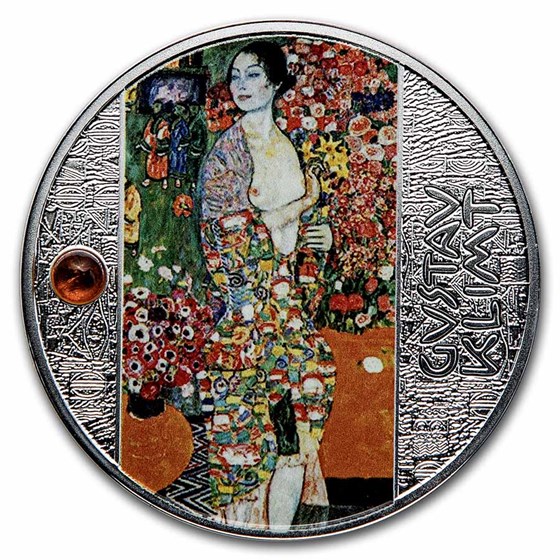 2021 Cameroon Silver Gustav Klimt: The Dancer 2021 Cameroon Silver Gustav Klimt: The Dancer