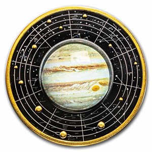 Silver Solar System Buy 2021 Cameroon Silver Solar System: Jupiter | APMEX